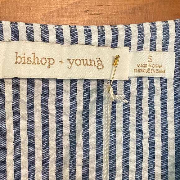 NEW Bishop + Young Gabrielle Button Front Romper S - Picture 13 of 15